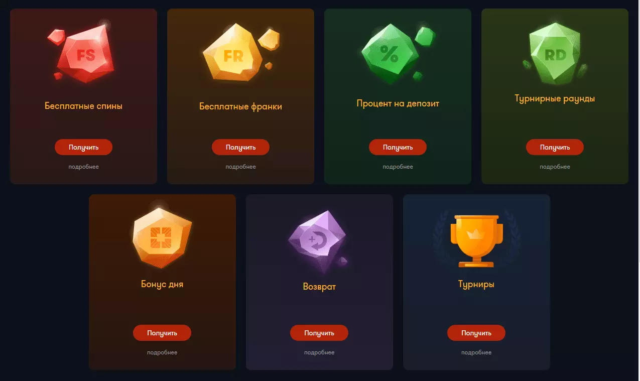 Бонусы Frank Casino Бонусы Frank Casino